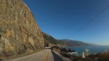 Big Sur California Cabrillo Otoyolu 1. Sahil Yolu, Pov Güney