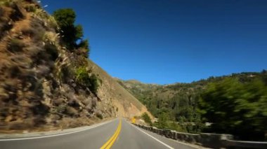 Big Sur California Cabrillo Otoyolu 1. Sahil Yolu, Pov Güney