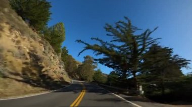 Big Sur California Cabrillo Otoyolu 1. Sahil Yolu, Pov Güney