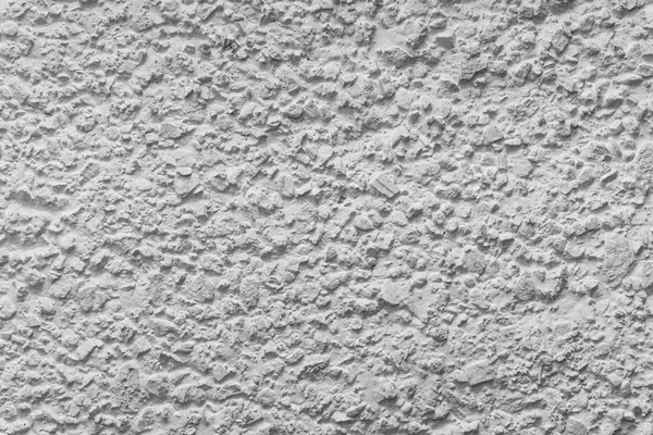 Black White Whitewashed Concrete Wall Interspersed Stones — Stock Photo, Image