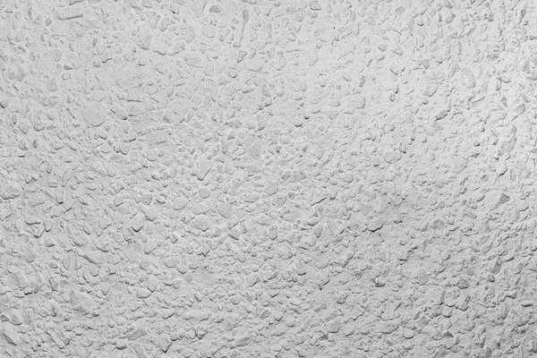 Black White Whitewashed Concrete Wall Interspersed Stones — Stock Photo, Image