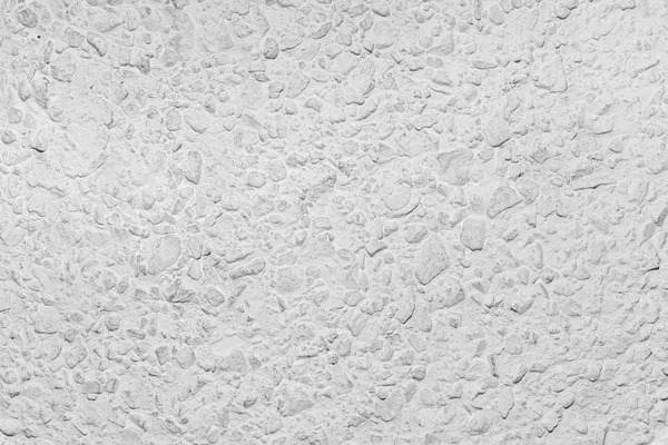 Black White Whitewashed Concrete Wall Interspersed Stones — Stock Photo, Image