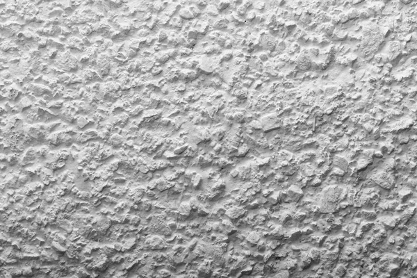 Black White Whitewashed Concrete Wall Interspersed Stones — Stock Photo, Image