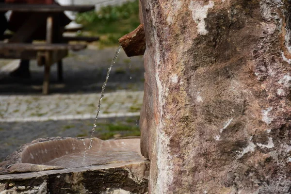 Fontaine Pierre Parc Yildiz — Photo