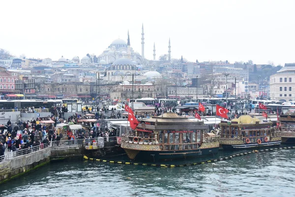 Eminonu Istanbul View Turquie — Photo