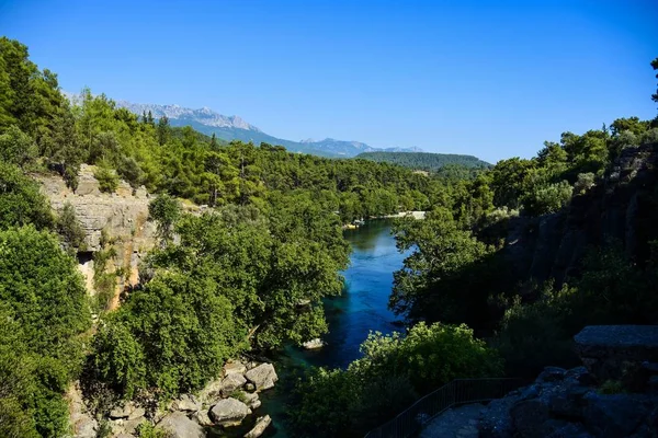 Koprulu Kanyon Manavgat Turkey — Stockfoto