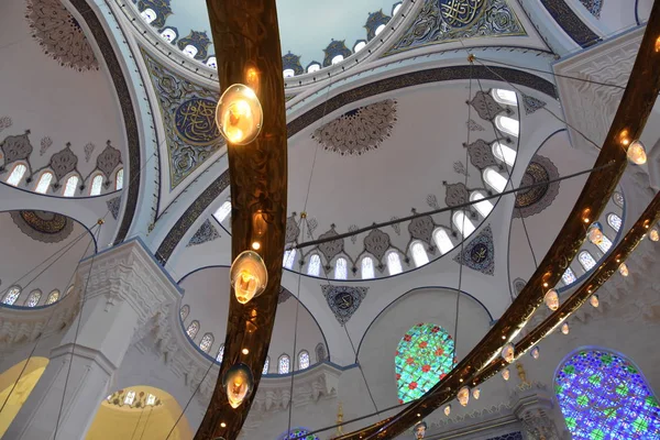 Innenraum Der Camlica Moschee Istanbul — Stockfoto