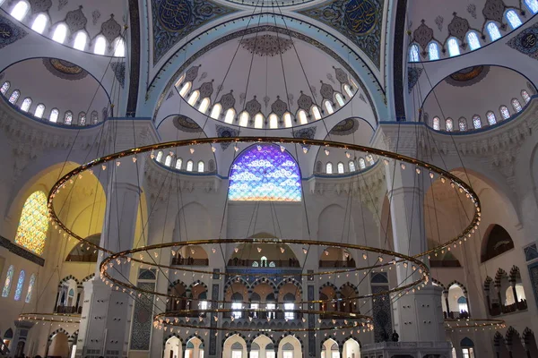 Innenraum Der Camlica Moschee Istanbul — Stockfoto