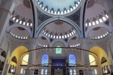 Çamlıca Camii stanbul Türkiye iç