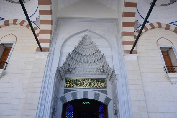 Interior Mesquita Camlica Stanbul Turquia — Fotografia de Stock