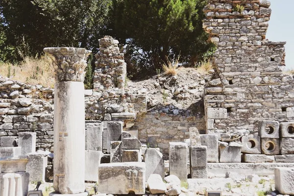 Ruins Ephesus Turkey — Stock Photo, Image