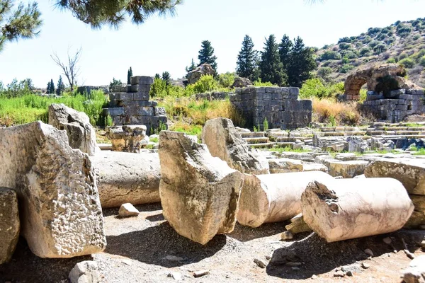 Ruinerna Efesos Turkiet — Stockfoto