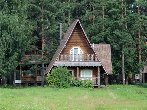 Houten Terem Het Bos — Stockfoto