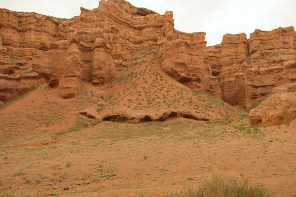 Nejlepší cíl v Kazachstánu: Charyn Canon, region Almaty — Stock fotografie