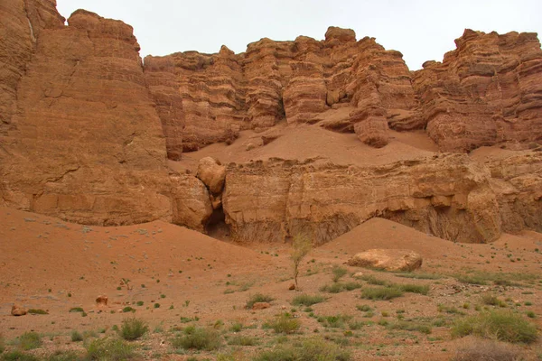 Migliore destinazione in Kazakistan: Charyn Canon, regione di Almaty — Foto Stock