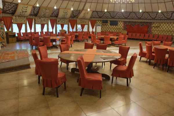 Supara Chunkurchak, Kırgızistan - 8 Mayıs 2019 Yurt İçi restoran olarak yapıldı