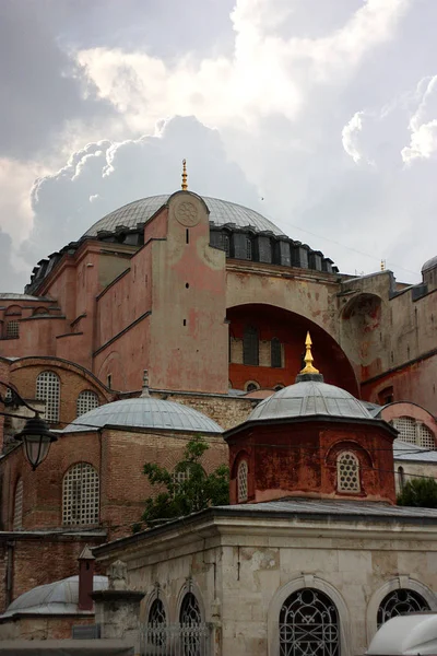 Zavřít Pohled Hagia Sophia — Stock fotografie