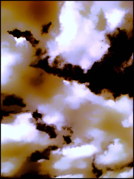 하늘에 흐릿한 구름 배경 배신 — 스톡 사진