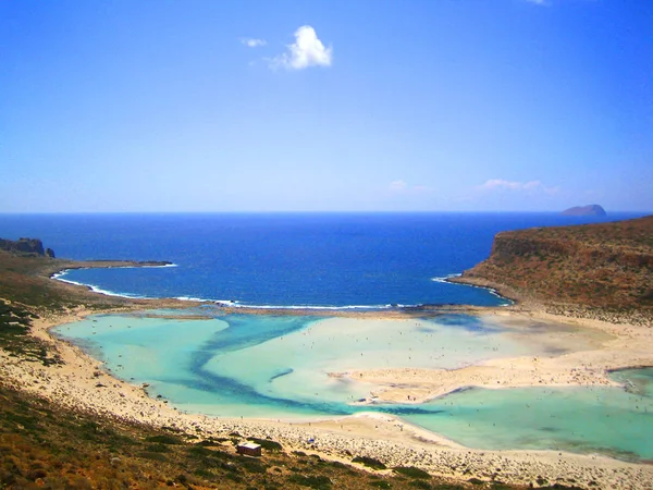 Καταπληκτική παραλία σε greece Balos gramvousa φόντο και ταπετσαρίες σε σούπερ πρόστιμο υψηλής ποιότητας εκτυπώσεις — Φωτογραφία Αρχείου