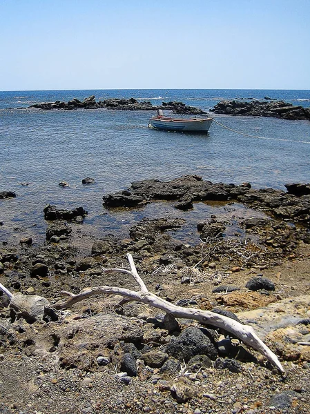 Sur de Creta verano Frangkokastelo fondo de playa de Grecia fondo de pantalla — Foto de Stock