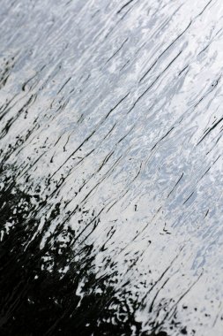 Pencere yüzeyi makro renkli soyut arka plan yüksek kalite