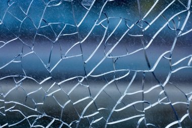 Yüksek kaliteli baskılar ürünleri Kırık mavi pencere arka plan güzel sanatlar