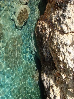 Plaj makro arka plan güzel sanat Rocks