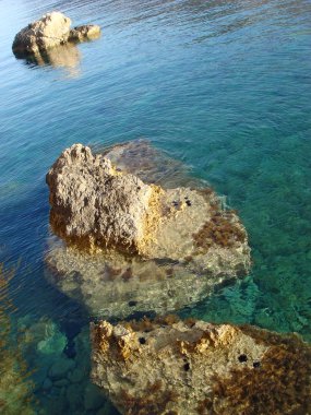 Plaj makro arka plan güzel sanat Rocks