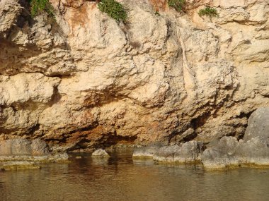 Plaj Kreta Adası karoumes arka plan duvar kağıdı ince baskılar