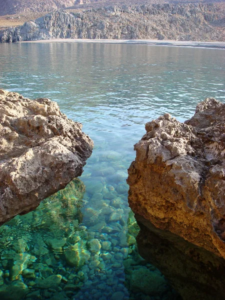 Rocas en la playa macro fondo bellas artes — Foto de Stock