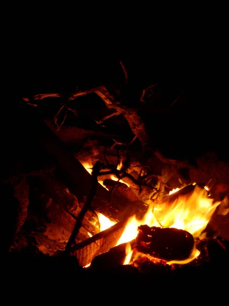 Φλόγες φλόγα φόντο μακρο ταπετσαρία καλή τέχνη — Φωτογραφία Αρχείου