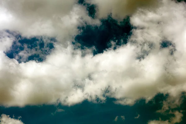 Sky with clouds dramatic mood auto tone fine art high quality fifty megapixels — Stock Photo, Image