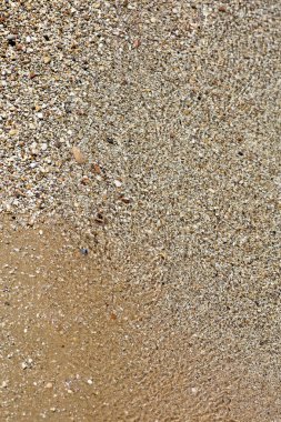 Plaj makro temiz sular Atina yaz arka plan elli megapixe