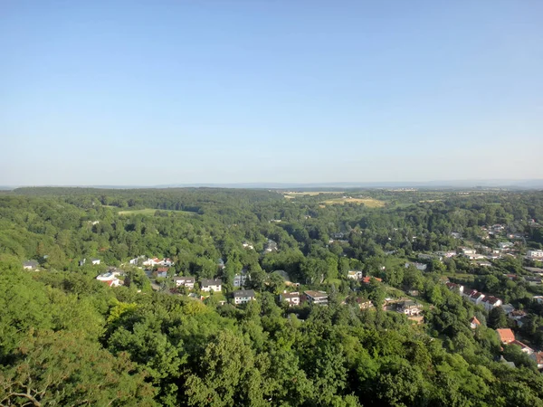 Stadt Landschaft Reisewahn schöner See Sommer mal Deutschland karl — Stockfoto