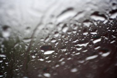Gray rain drops on window macro background fine art in high quality prints products clipart