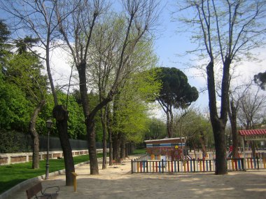 Madrit, İspanya - 12 Ağustos 2007: Merkezin en iyi yerleri