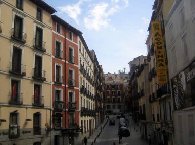 Madrit, İspanya - 12 Ağustos 2007: Merkezin en iyi yerleri