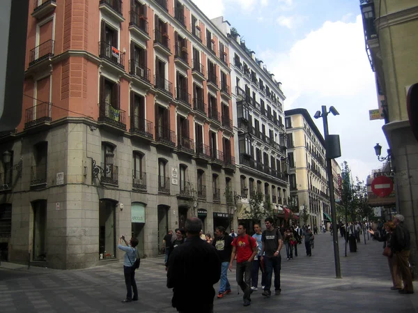 西班牙马德里特 - 2007年8月12日：中心顶位置的景观 — 图库照片