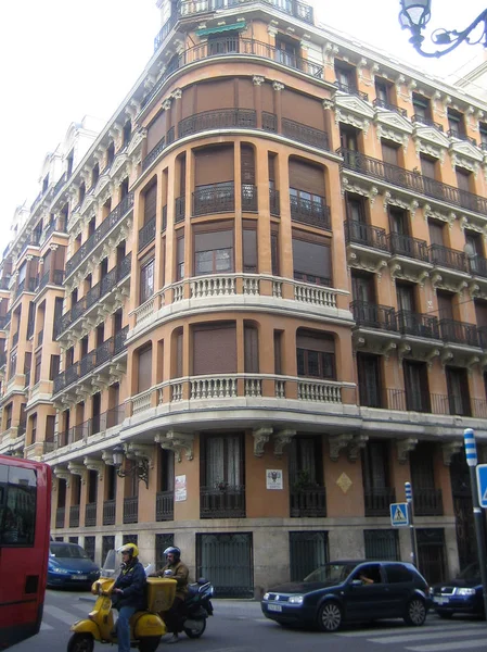 Madrit, Espanha - 12 de agosto de 2007: Vista dos principais lugares do centro — Fotografia de Stock