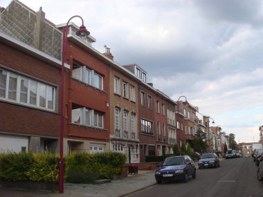 Belçika, Brüksel - 12 Ağustos 2008: Yaya olarak orta saha