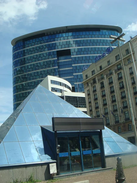 Bélgica, Bruxelas - 12 de Agosto de 2008: Centro de lugares de topo a pé — Fotografia de Stock