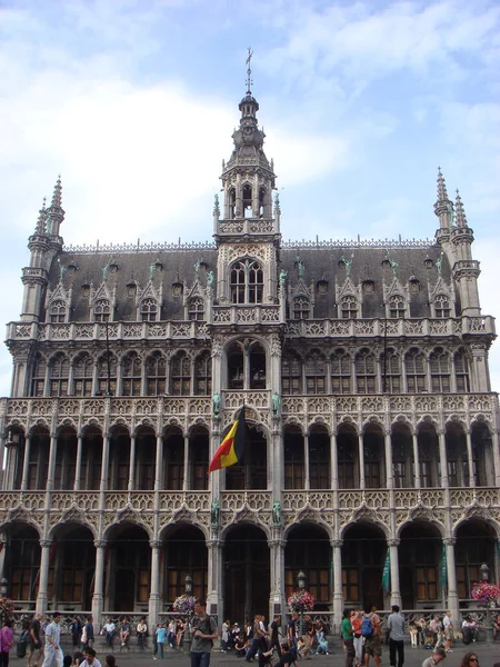 Bélgica, Bruselas - 12 de agosto de 2008: Los mejores lugares a pie — Foto de Stock