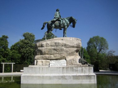 Madrid, İspanya - 12 Ağustos 2007: Merkezin üst kısmının klasik görünümü 