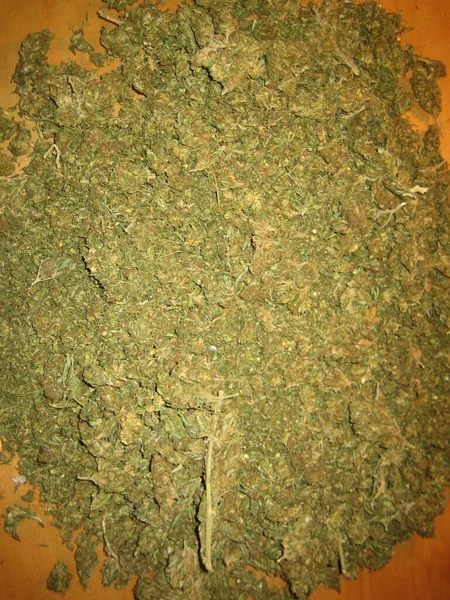 Cannabis Medicinal Marihuana Creta Greece Retro Fundo Matala 2006 Vintage — Fotografia de Stock