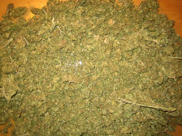 Cannabis Médical Marihuana Creta Greece Rétro Fond Matala 2006 Vintage — Photo