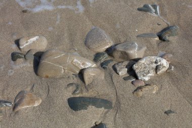 Kserokampos beach stones creta island covid-19 holidays 2020 high quality print clipart