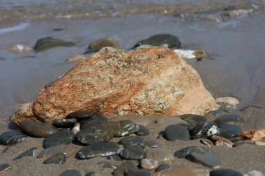 Kserokampos plaj taşları creta adası covid-19 bayramı 2020 yüksek kaliteli baskı