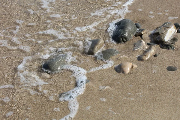 Ксерокамские Пляжные Камни Creta Island Covid Курорты 2020 Высокого Качества — стоковое фото