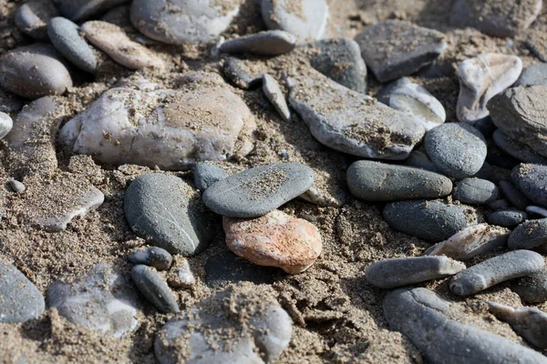 Kserokampos Beach Stones Creta Island Covid Holidays 2020 High Quality — Stock Photo, Image
