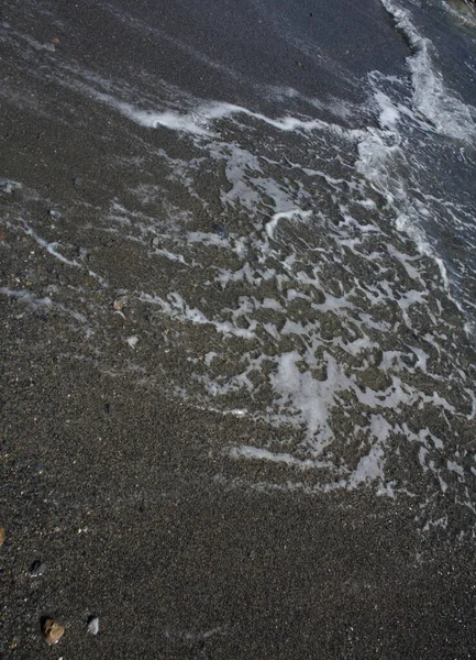 Ondas Cerca Estado Ánimo Verano Moderno Macro Fondo Impresión Alta — Foto de Stock